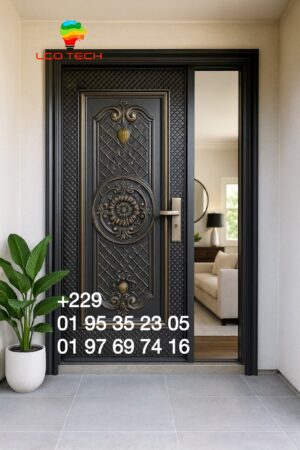 Steel Door porte metal blindée H2,05/ L0,9